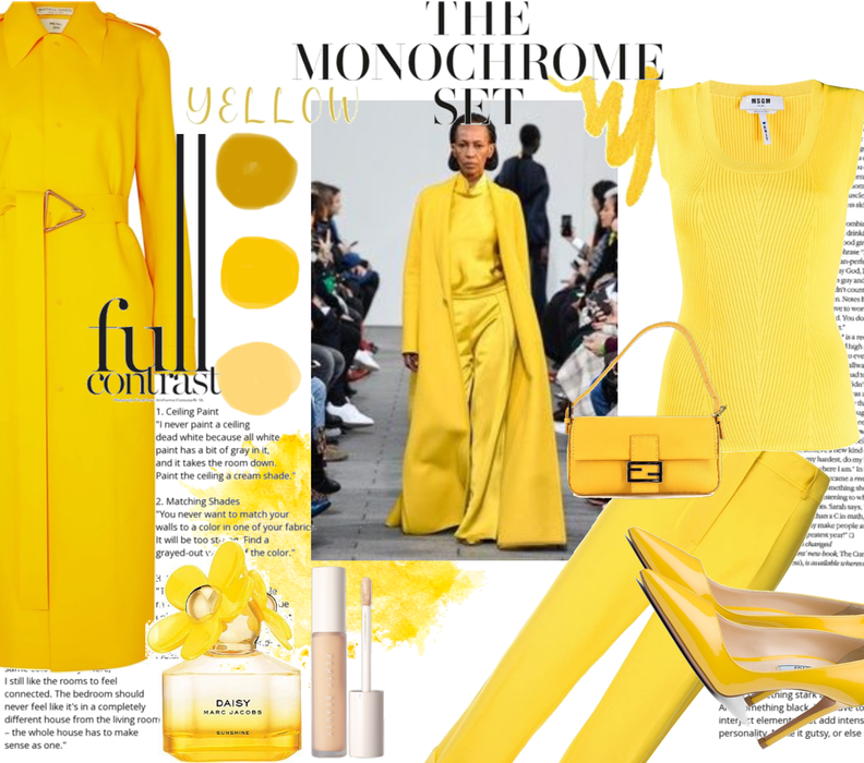 Yellow monochrome