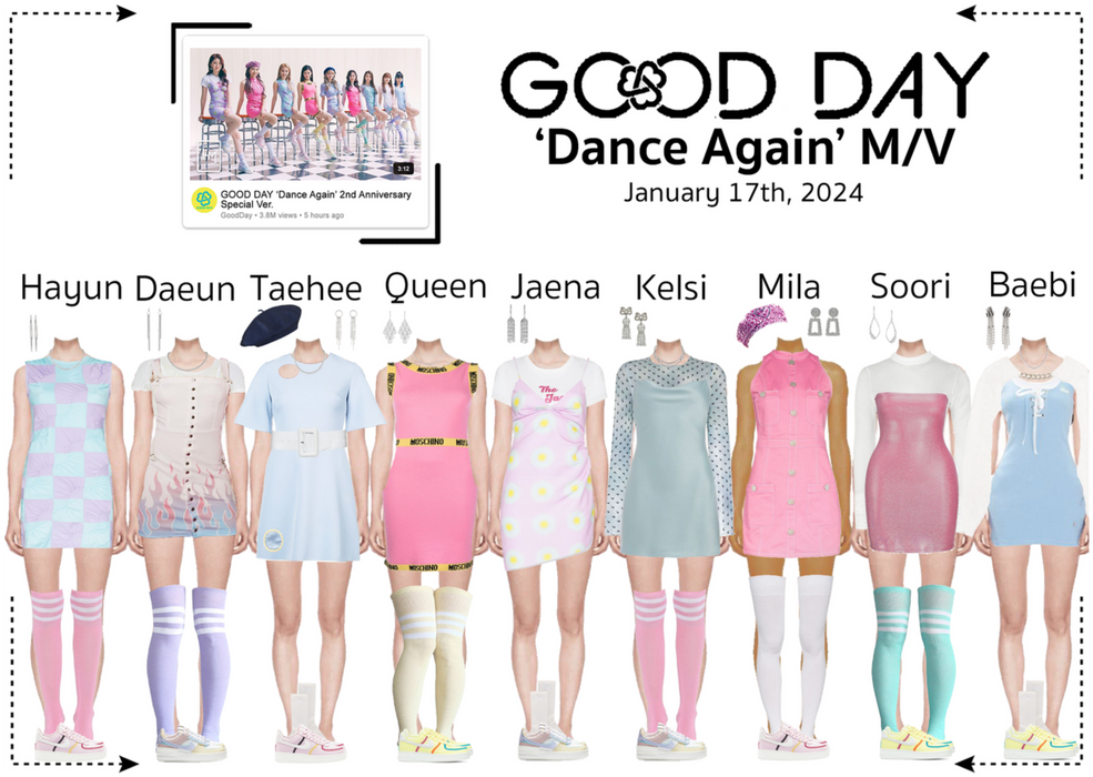 GOOD DAY (굿데이) 'Dance Again' MV