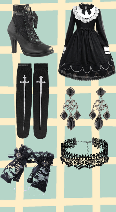 Gothic Lolita Coord Idea