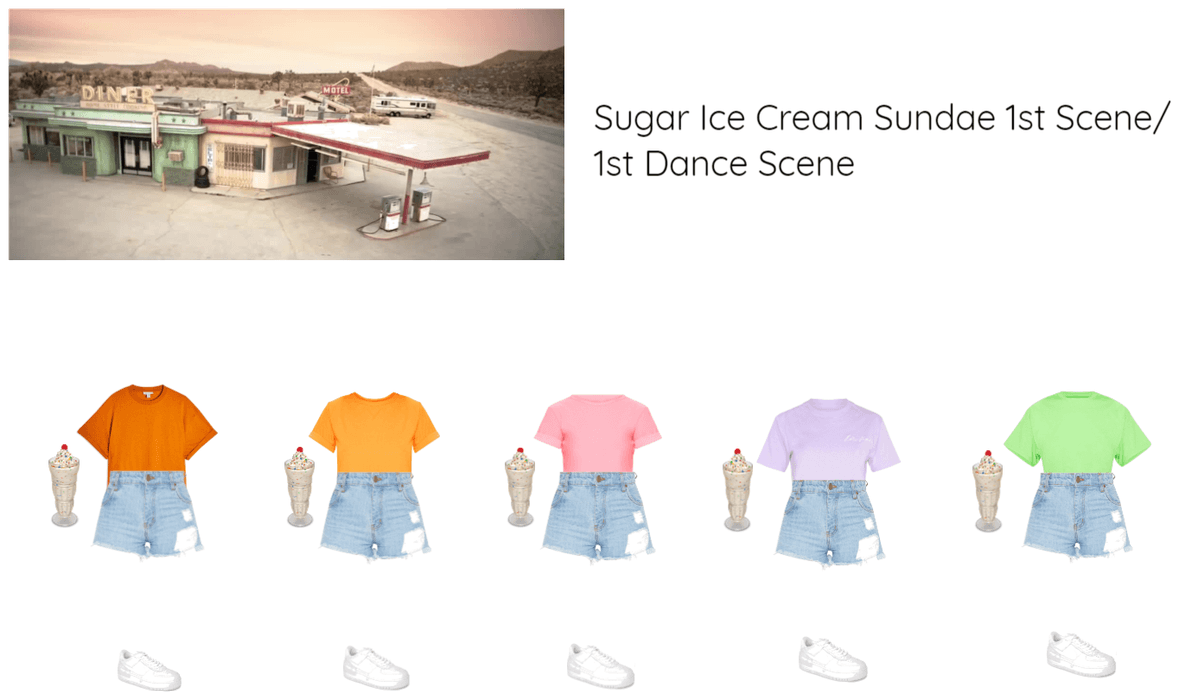 Sugar Ice Cream Sundae 1st Scene/1st Dance Scene