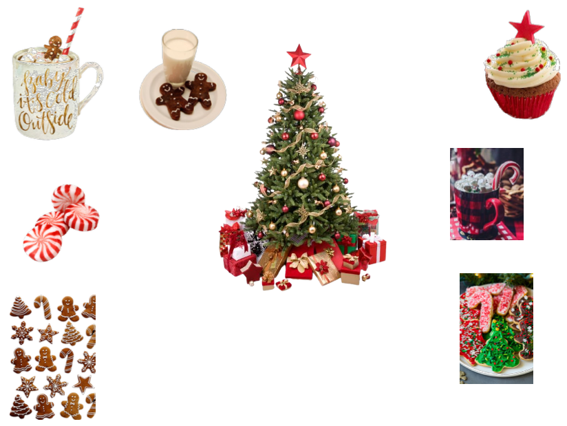 christmas foods and tree!!