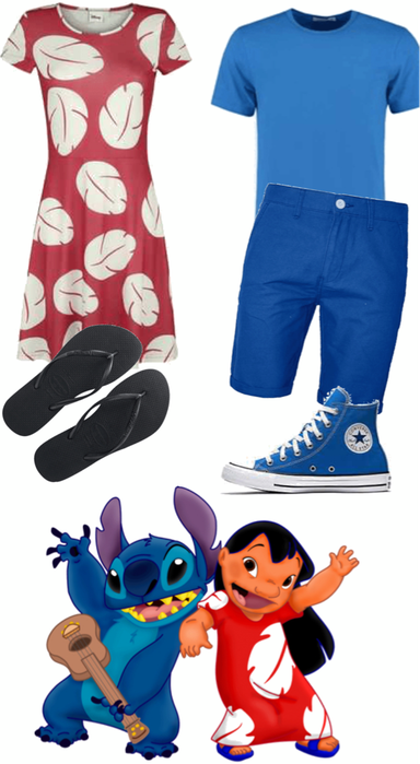 Lilo&Stitch Disneybound