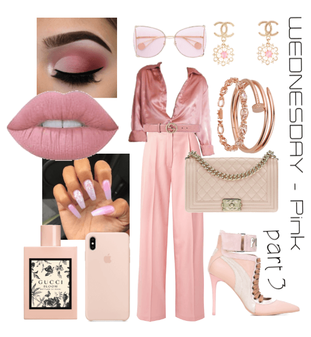 business meetings (Monochromatic outfit - PINK prt