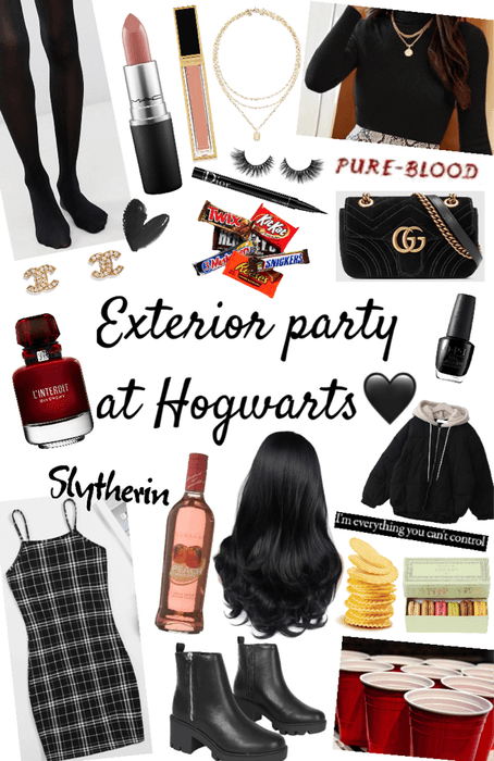 Exterior Party at Hogwarts