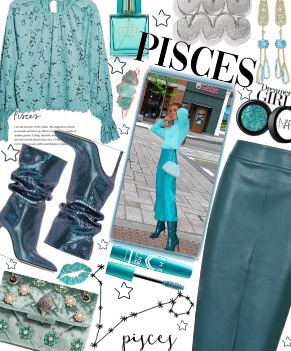 Teal Pisces