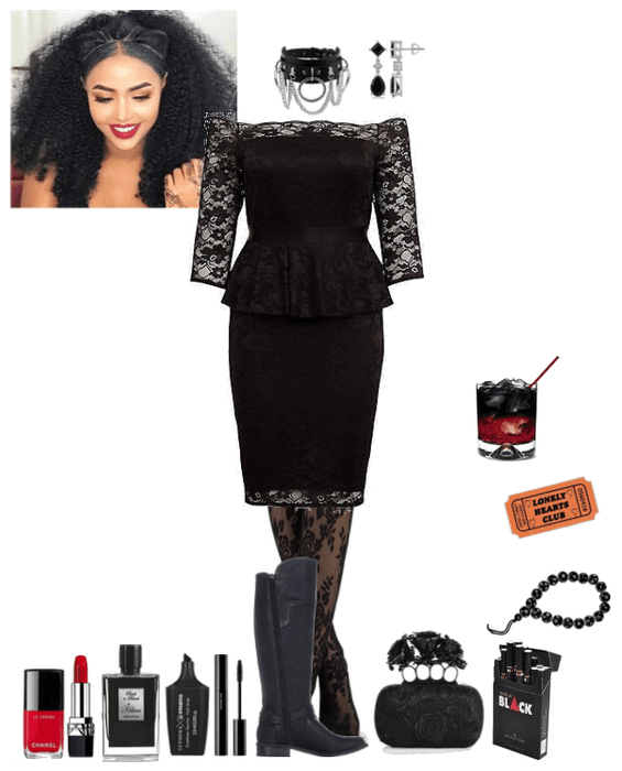 black club dress (Aoife)