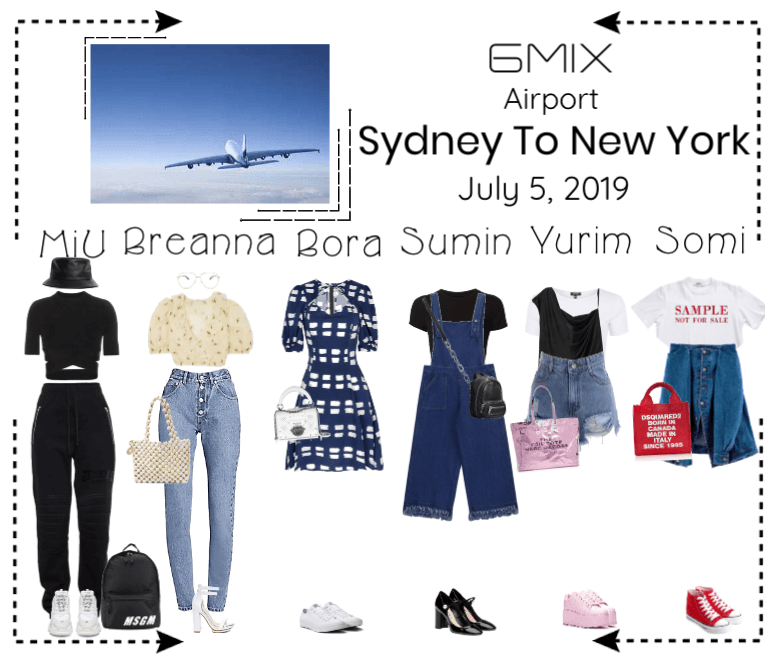 《6mix》Airport | Sydney To New York