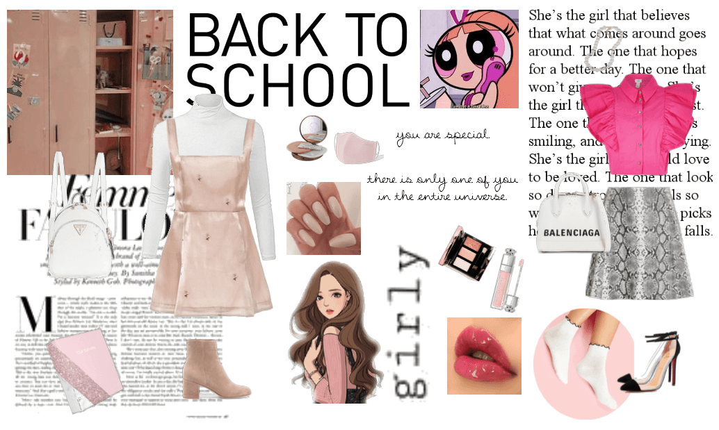 Girly Back To School