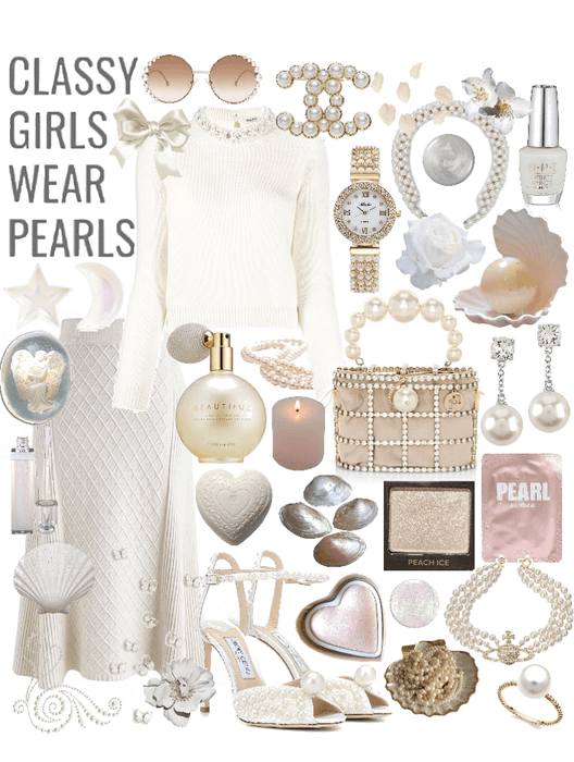 Classy Girls Wear Pearls
