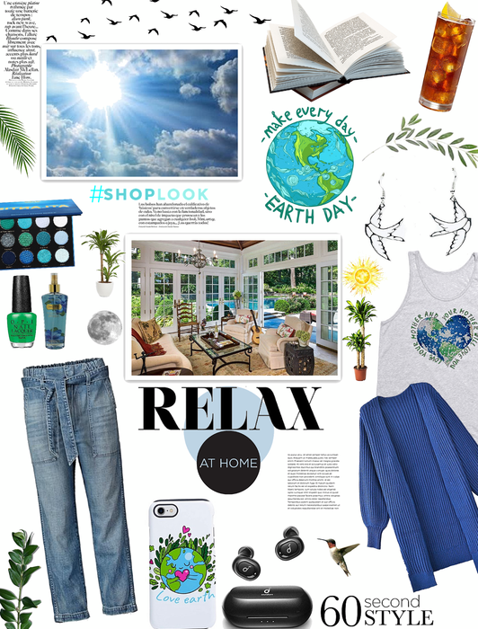 Relax at home fashion/ earth day everyday