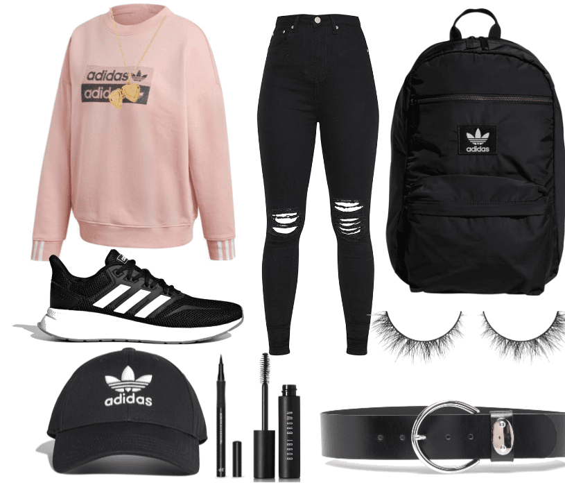 "She Only Shops At Adidas"