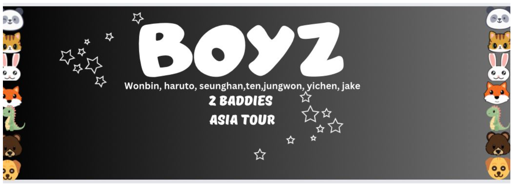 1st Tour in Asia! 2 baddies asia tour