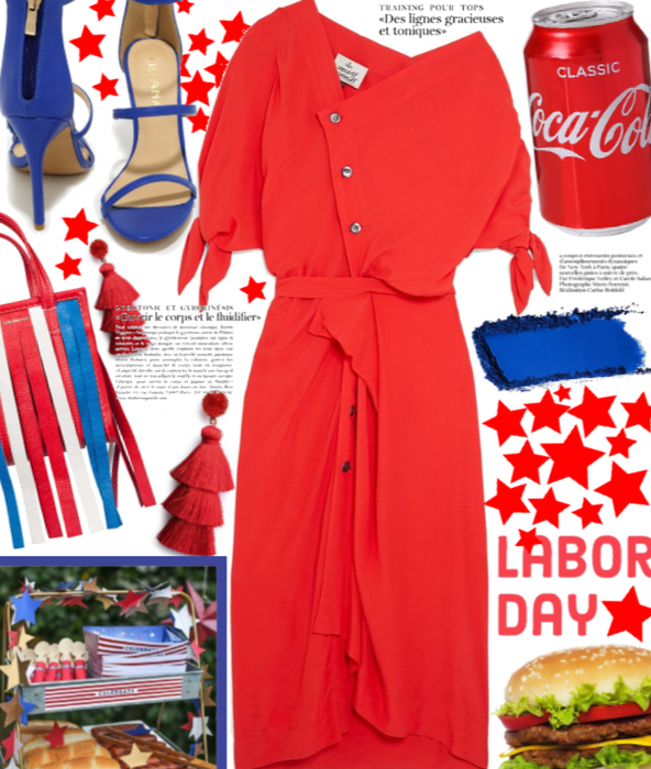 Labor Day Weekend BBQ| Red white and blue