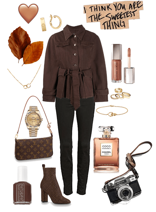 casual brown