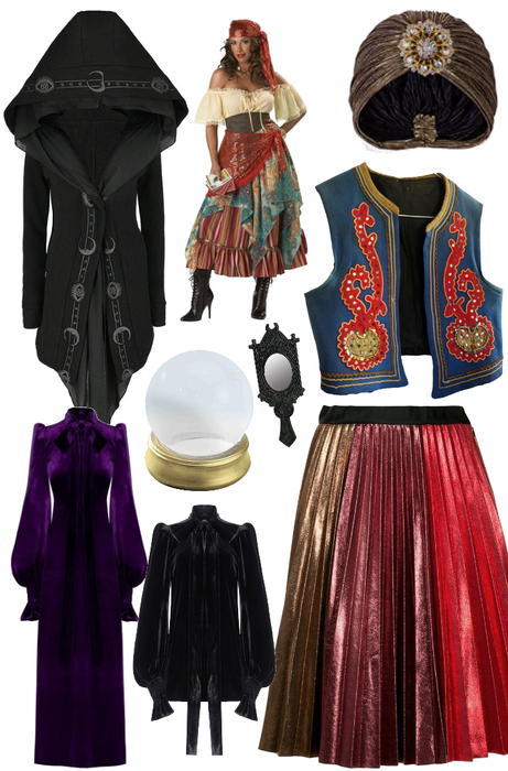 fortune teller outfit