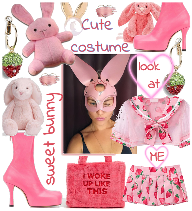 Cute bunny costume