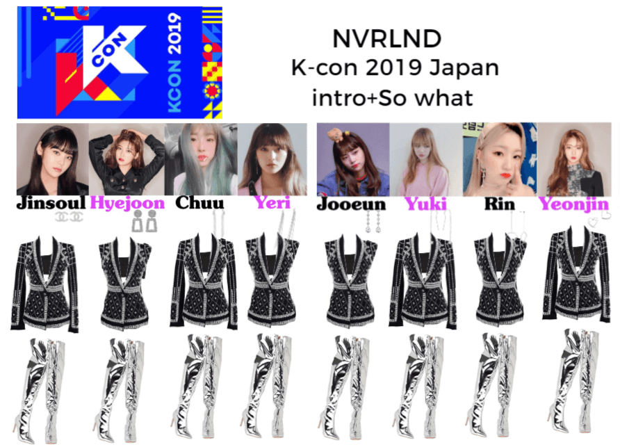 NVRLND K-con 2019 Japan intro+So what