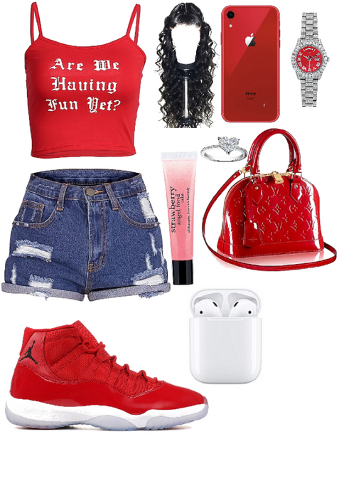 red day/cute fit