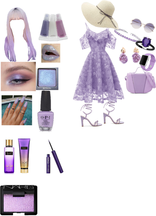 Ma garde-robe d’été en violet