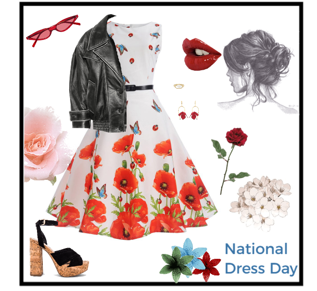 Some Flowers Have Thorns : National Dress Day