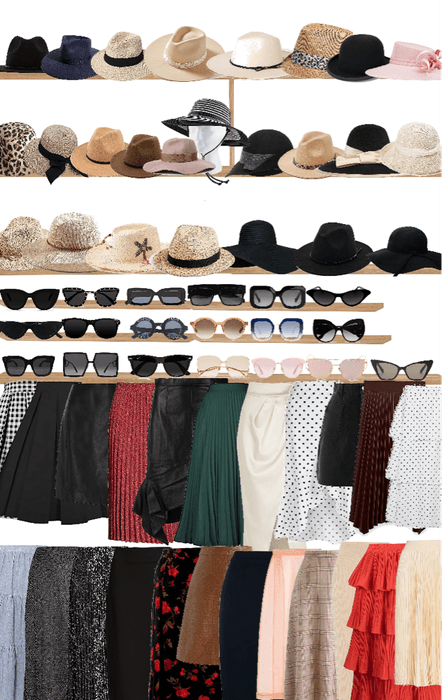 wardore5: hats, sunglasses and skirts
