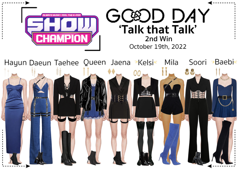 GOOD DAY (굿데이) [SHOW CHAMPION] 'Talk that Talk'