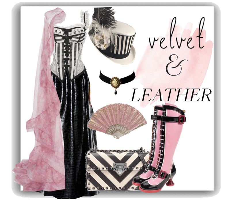 Leather Luxxe Ballgown