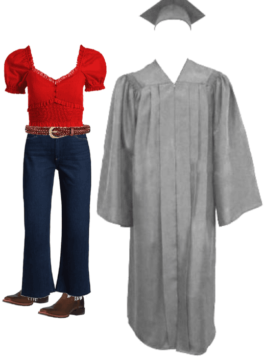 graduate outfit