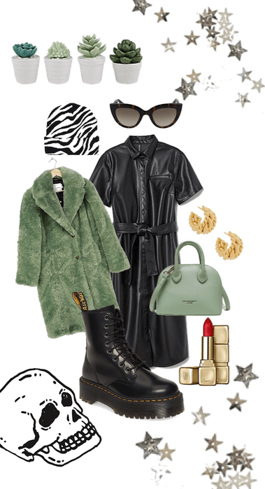 yes to the green and leather