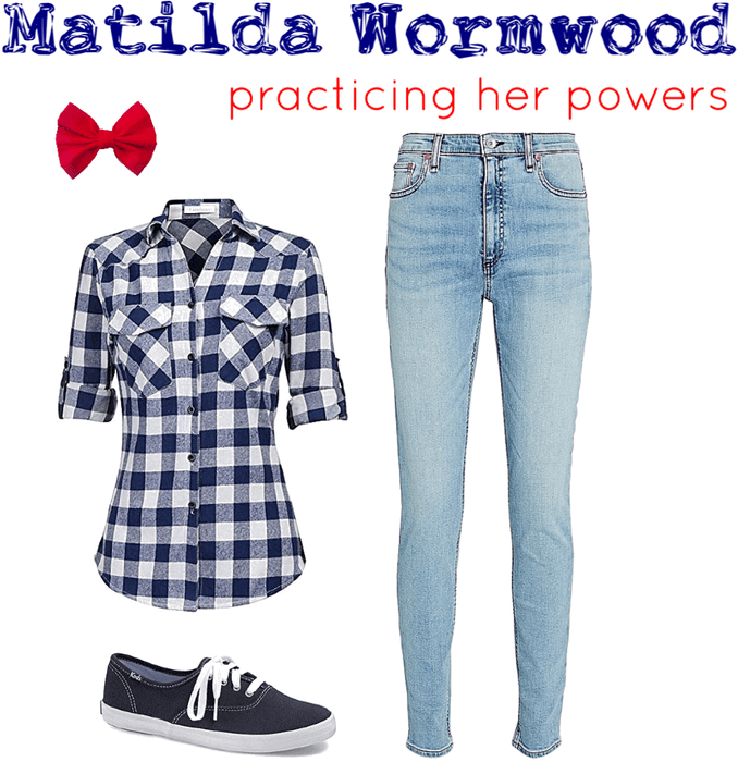 Matilda Wormwood: practicing her powers