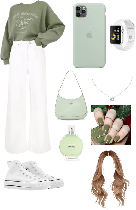 quatfit green and white