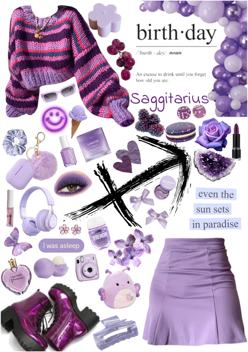 Purple Sagittarius