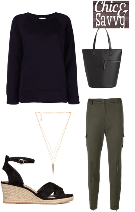 Neutral outfit for mix and match