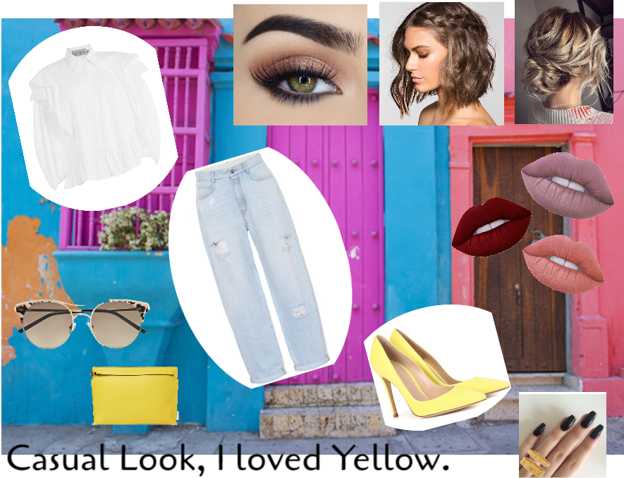 Casual Look, Yellow