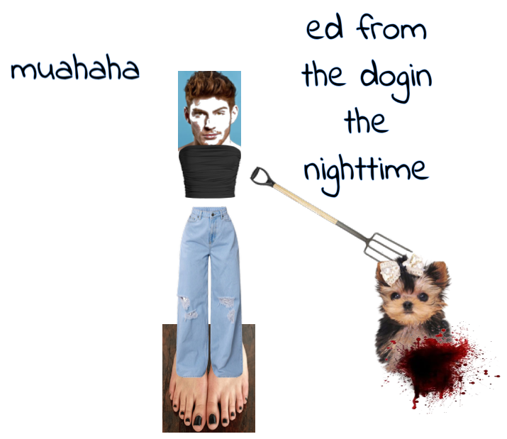 edd from the dog in nightmtime for school