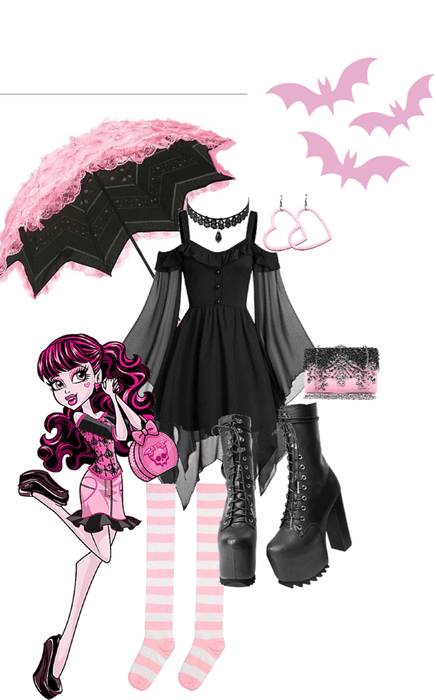 Mh Dracula closet aesthetic y2k outfit ideas #style #styleinspo