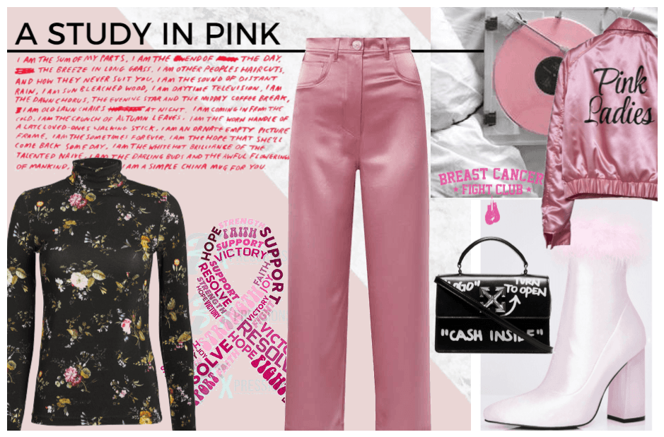 a stydy in pink