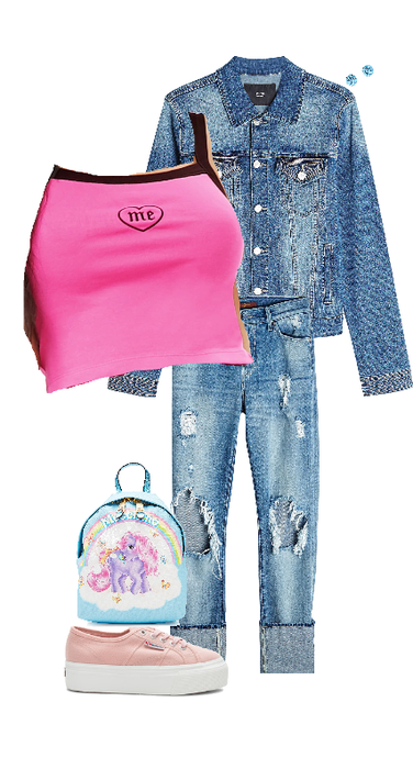 Girly School Outfit