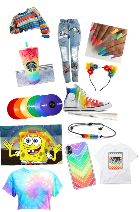 all the rainbow things I want