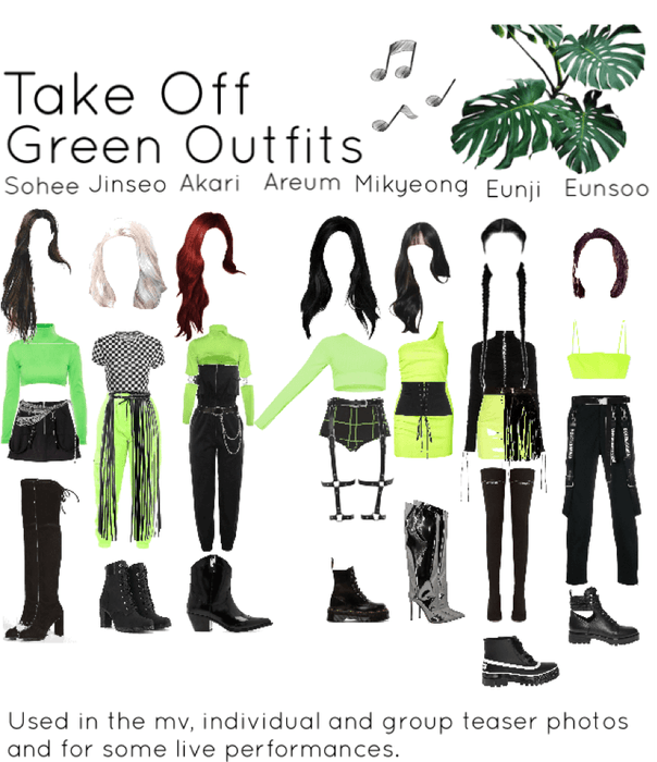Take Off (green outfits)
