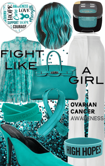 Nat. Ovarian Cancer Awareness Month Outfit