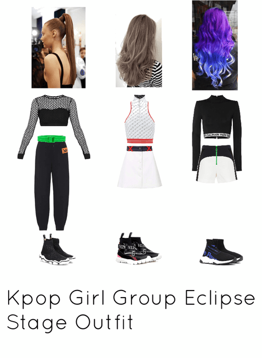 Kpop Girl Group Eclipse Stage Outfit 1