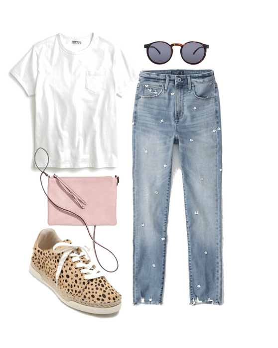 casual spring outfit