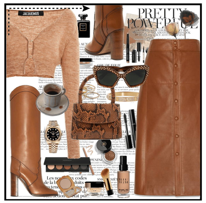 Brown fashion