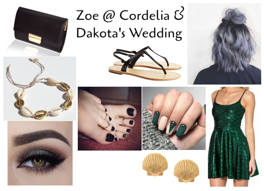 Zoe @ Cordelia & Dakota's Wedding
