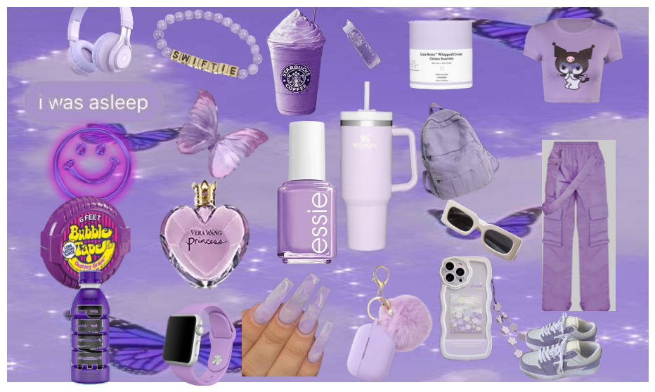 the purple ilind