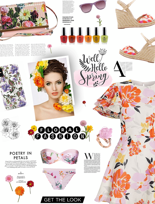 Hello Spring/FLORAL FASHIONS