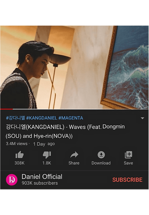 Daniel ‘Waves’ pre release