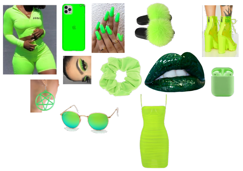 Lime green for a green day