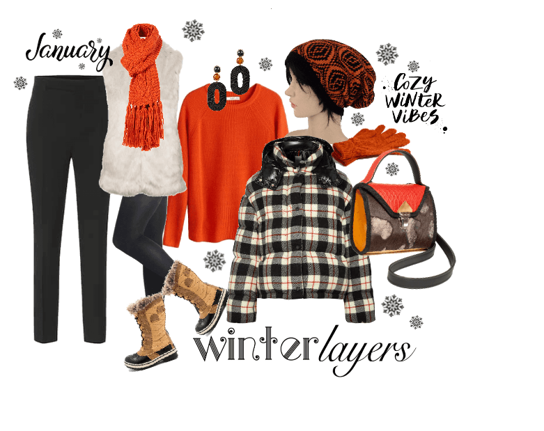 Trend winter layers